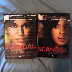 Scandal - Seasons 1 and 2 [DVD] Disc Tested, Working